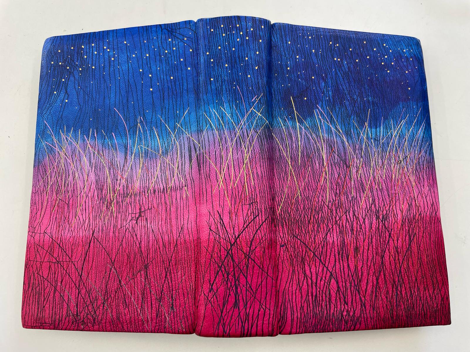 Highland Binding Craquelure Bookbinding